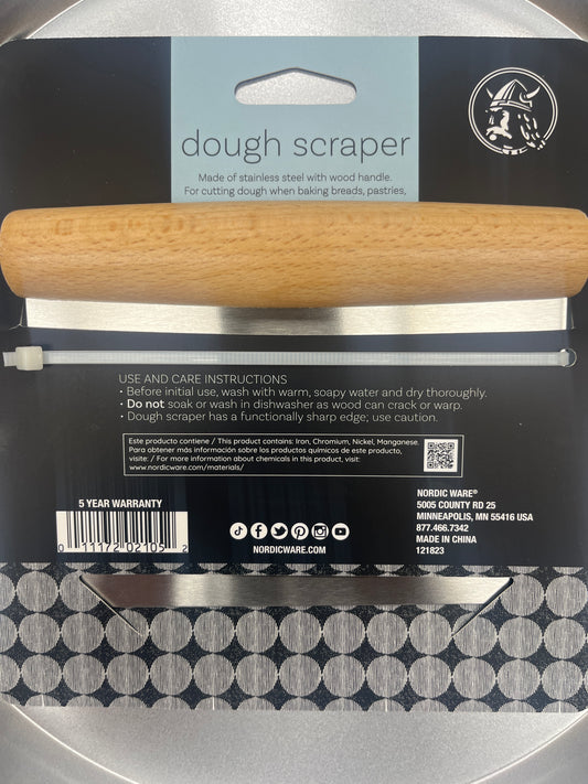 Artisan dough scraper