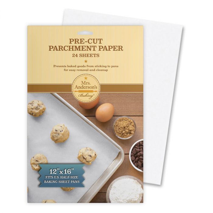 Pre-cut parchment paper 12 x 16