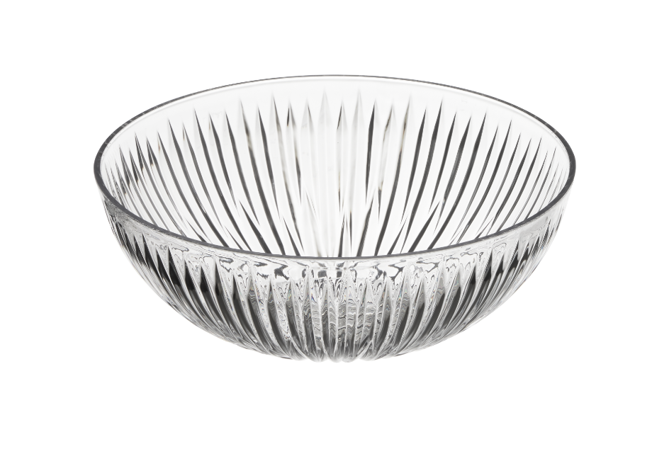 Clear plastic bowl 9 inch