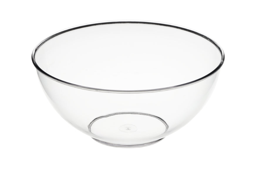 10 inch plastic clear bowl