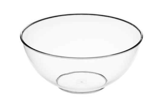 10 inch plastic clear bowl