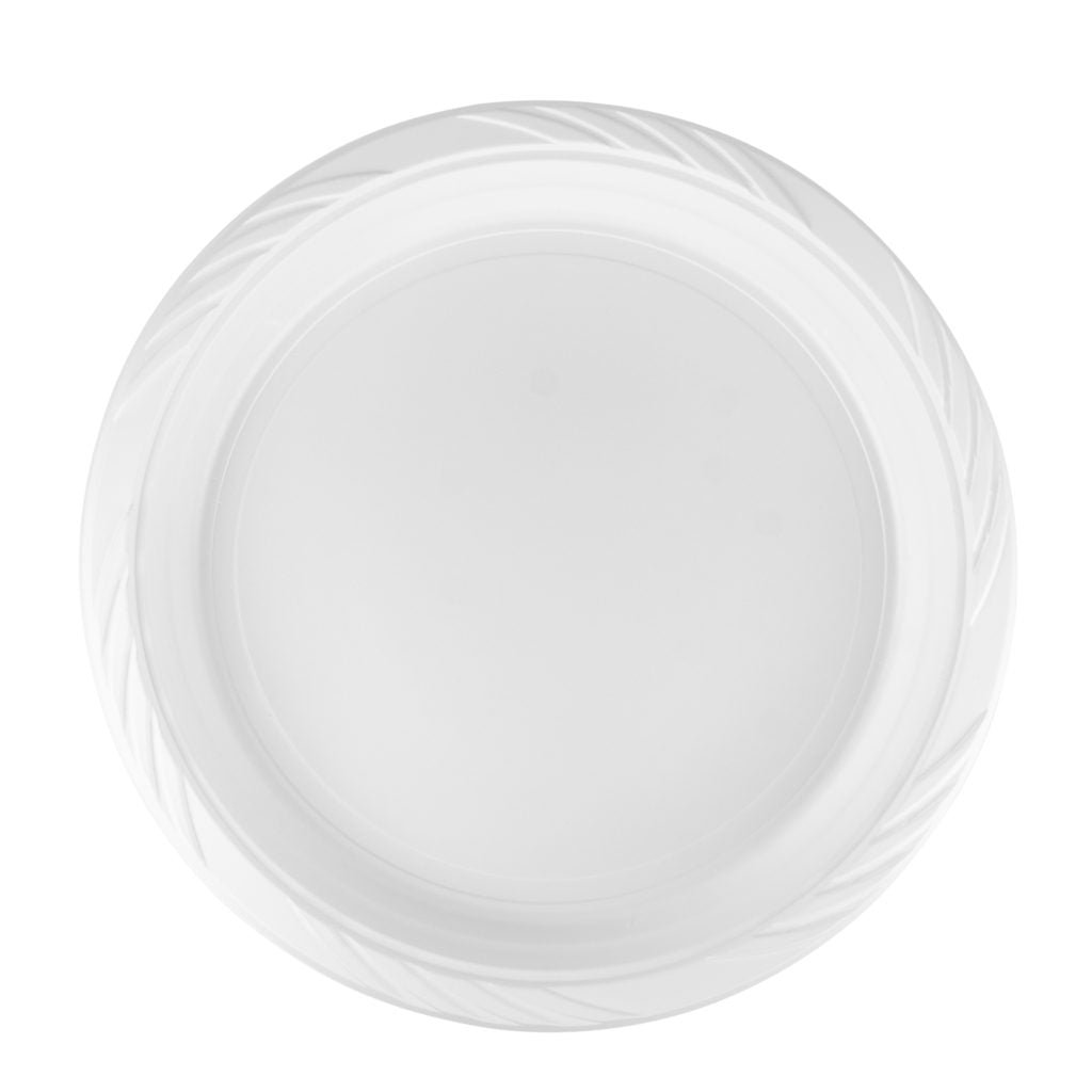 Dinner Collection White 10″ Dinner Plates (100 Count)