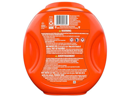 Tide PODS laundry detergent pacs, 3-in-1 Stain Remover, Odor Fighter, Color Protector, 76 Count, HE compatible, Original Scent