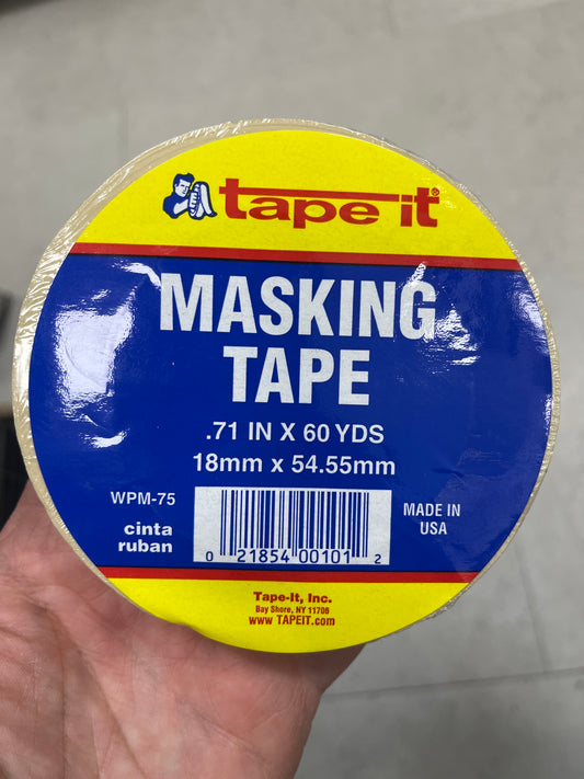 3/4"X 60 Yd Masking Tape