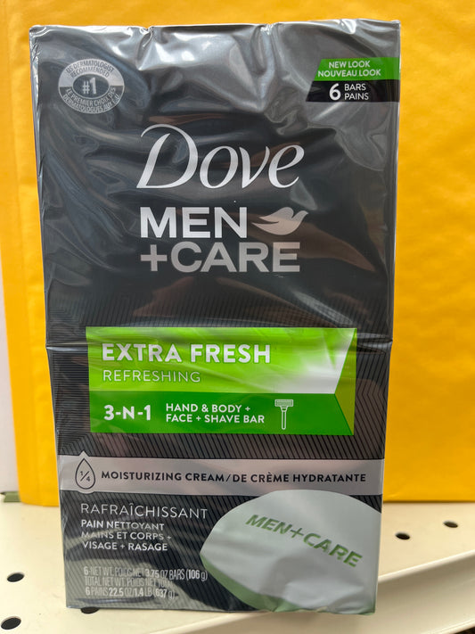 Dove Men Care Extra Fresh 6Pk