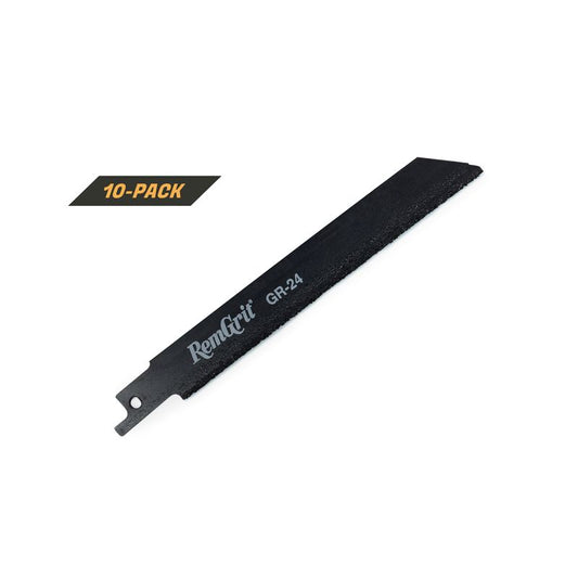 6" RemGrit® Carbide Grit Reciprocating Saw Blade (10 pack) ￼
