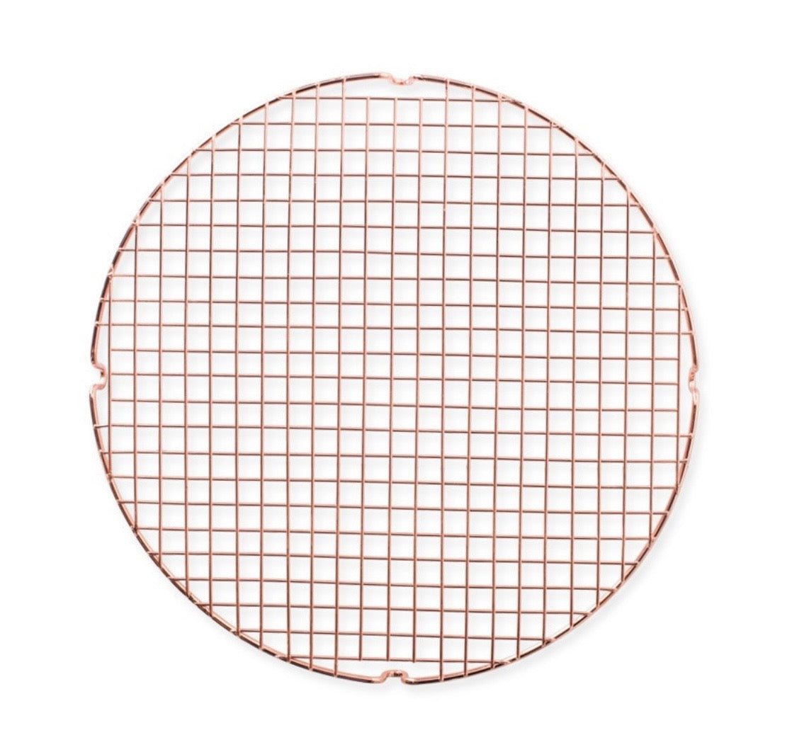 Round Copper Cooling & Serving Grid 13”