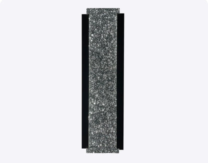 Luxrite LR40391 17" BUBBLE GLASS DESIGNER WALL SCONCE - CCT SELECTABLE