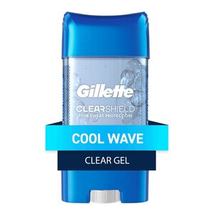 Gillette Clear Gel Antiperspirant & Deodorant Cool Wave, 3.8 OZ,