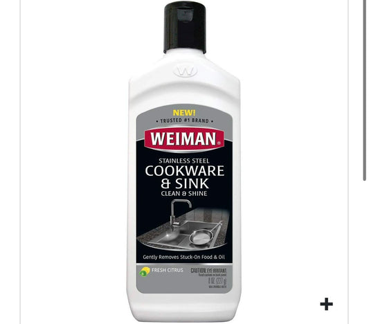 WEIMAN SS COOKWARE & SINK 8oz