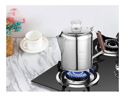 Tops coffee Percolator stainless steel ￼2-6 Cups ￼