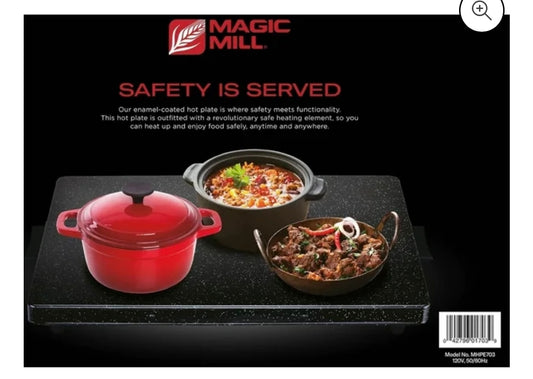 Magic Mill Large Hot Plate 23â€x17â€