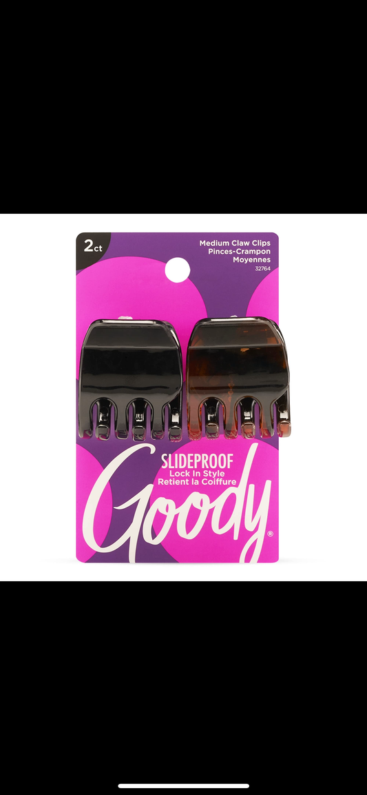 Goody 2 Medium Claw Clips