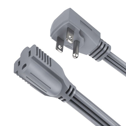 9 FT Appliance Extension Cord, 14-3 SPT, Grey