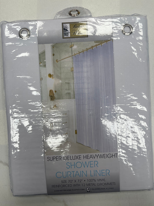 Shower Curtain White 70X72"