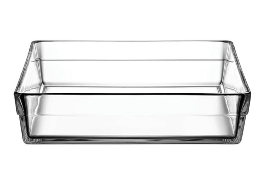 Pasabahce Premium Borcam 59314 Baking Dish Glass Serving Dish Open Bowl Square