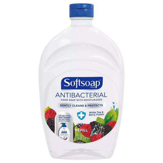 SoftSoap AB Liquid Hand Soap Refill White Tea & Berry - 50oz