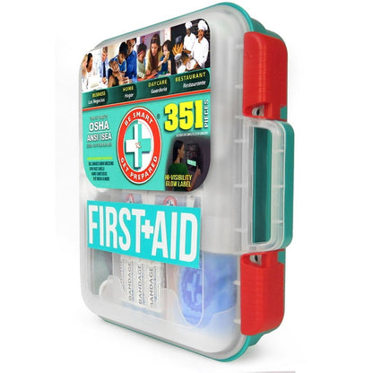 Be Smart Get Prepared 351 Piece First Aid Kit