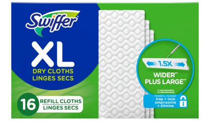 Swiffer Sweeper XL Dry Sweeping Cloths, 16 Count