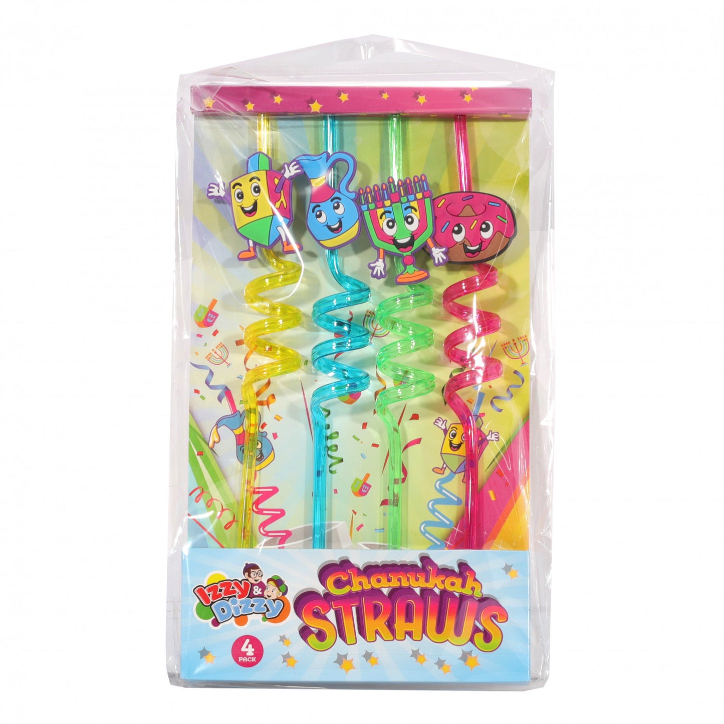 Hanukkah straws
