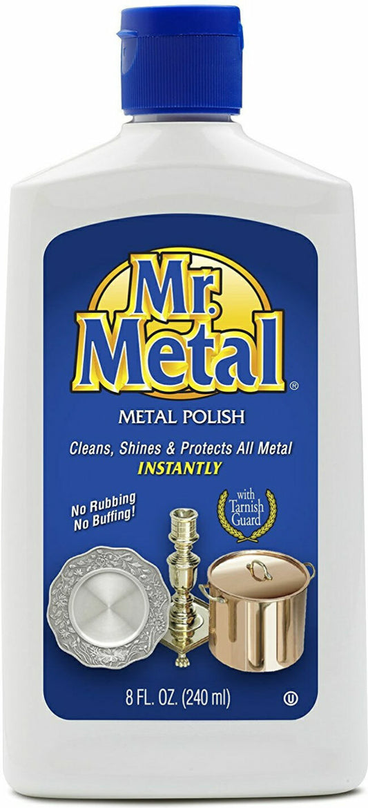 MR METAL-CLEANS-SHINES- -PROTECTS 8 oz