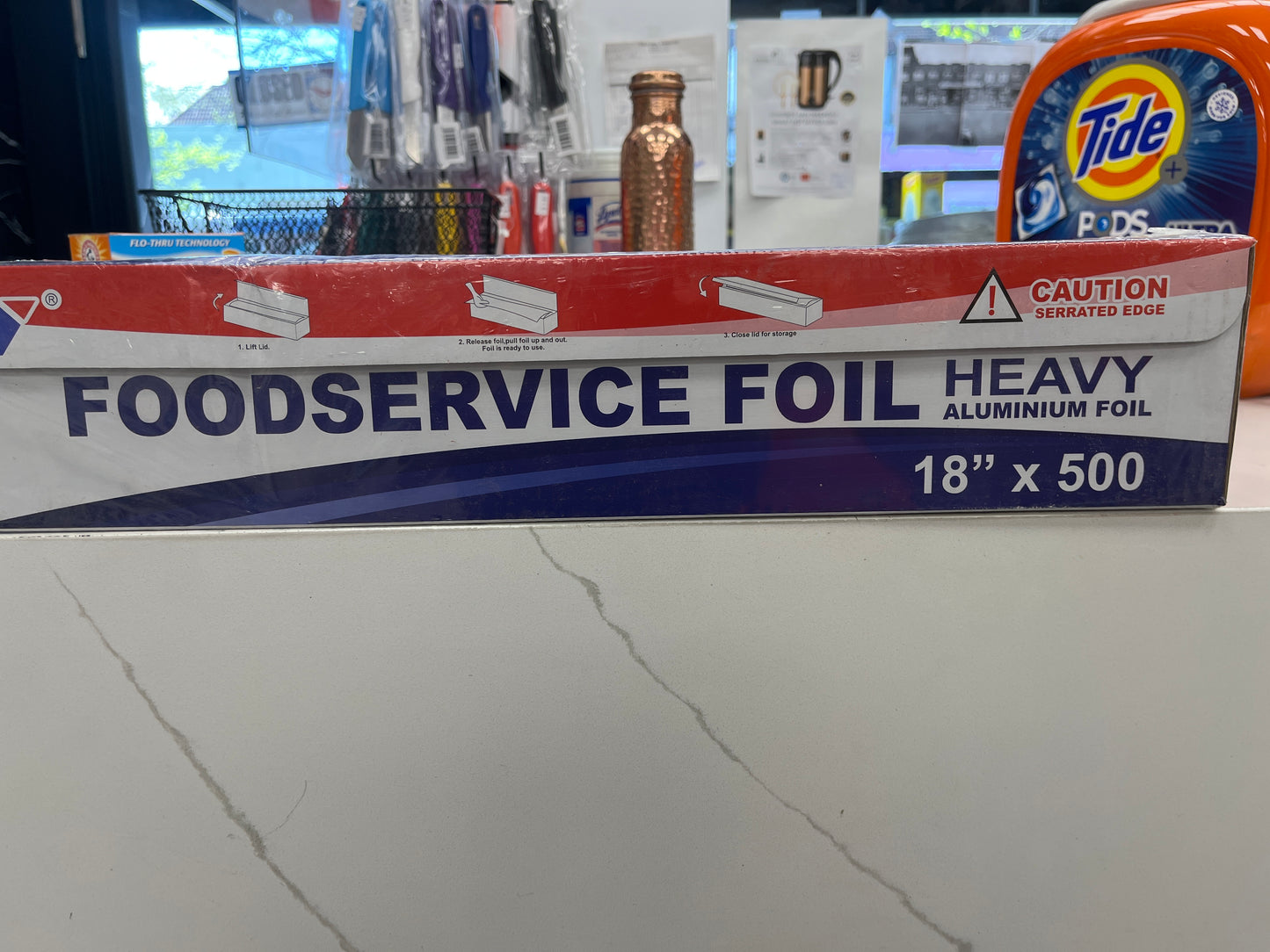 Food service foil heavy duty 18 x 500’