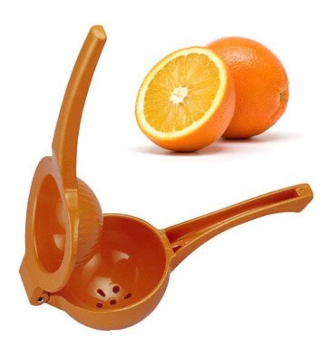 Squeezer Lime Lemon Citrus Squeezer Hand Juicer Kitchen Tool (Orange)