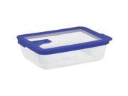 Pyrex No Leak Lids 6 Cup Blue