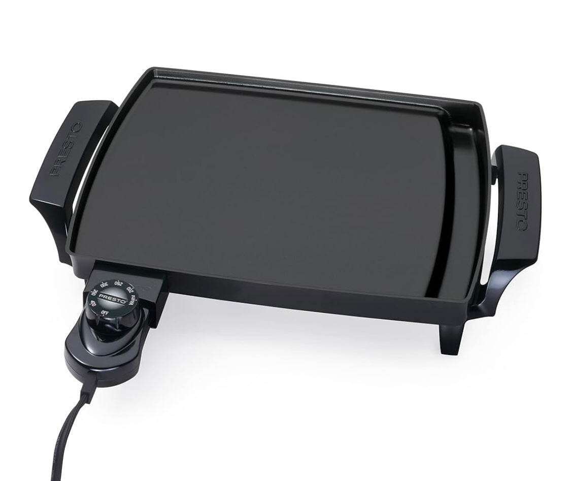 PRESTO Liddle Griddle electric mini griddle