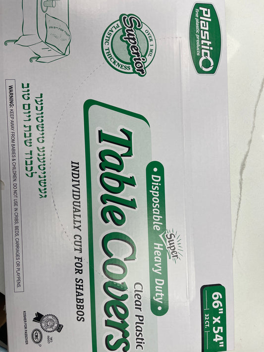 Disposable heavy duty table covers 66 x 54