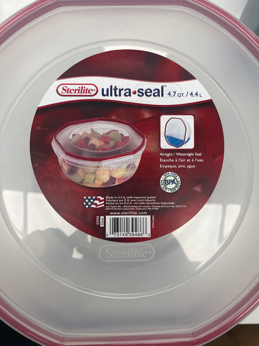Ultra seal covered bowl 4.7Q