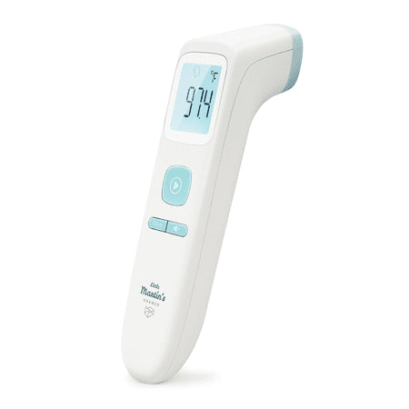 Touch free infrared thermometer