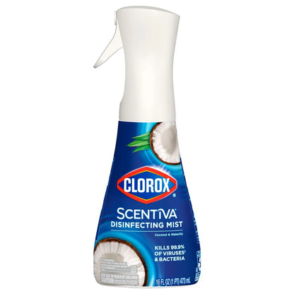 Clorox Scentiva Disinfecting Mist Coconut & Waterlily Ready To Use - 16oz