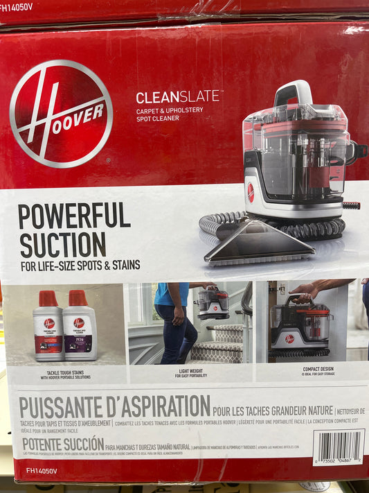 Hoover clean slate, powerful suction, carpet cleaner vacuum