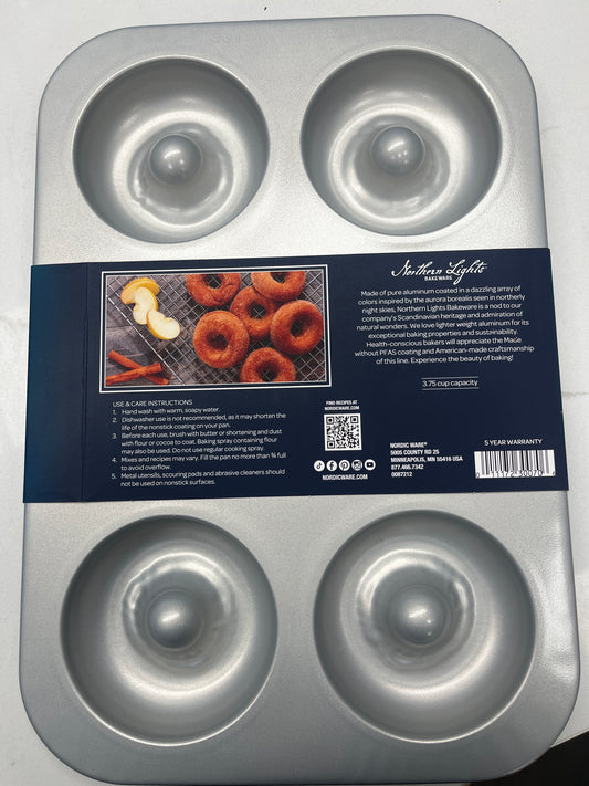 Doughnut pan 3.7 cup capacity