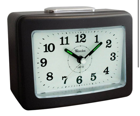 Westclox alarm clock Bell Ringer Battery powered ï¿¼