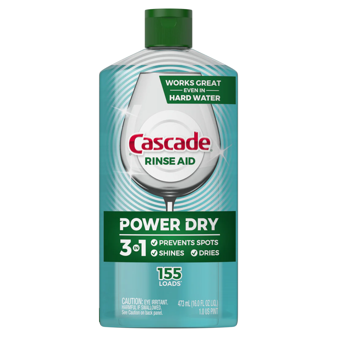 Cascade Power Dry Dishwasher Rinse Aid - 16oz
