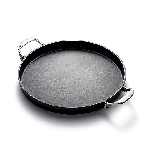 Deep dish, pizza iron paella pan