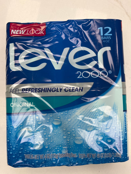 Lever.2000 soap bars 12 pack