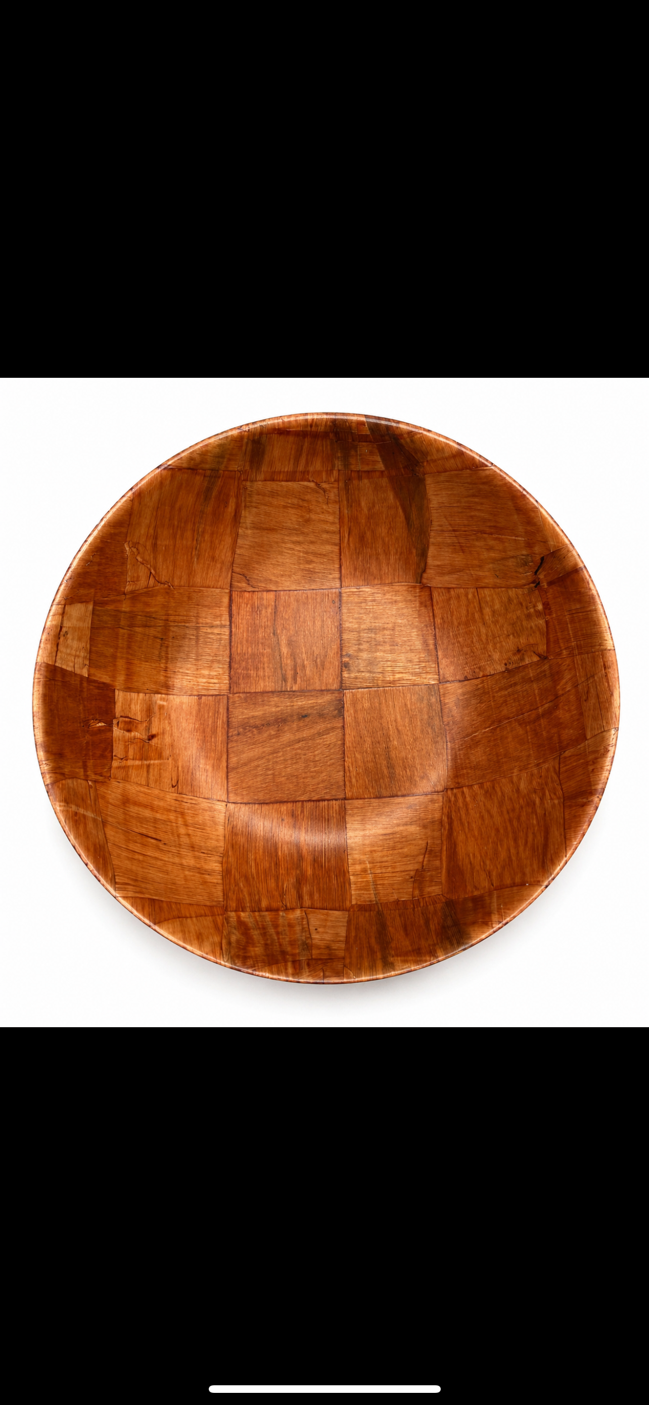 Wood Bowl 12"