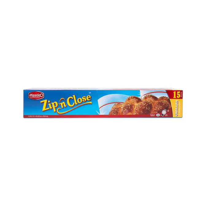 PlasticO Zip n' Close Challah Bags - 2 Gallon