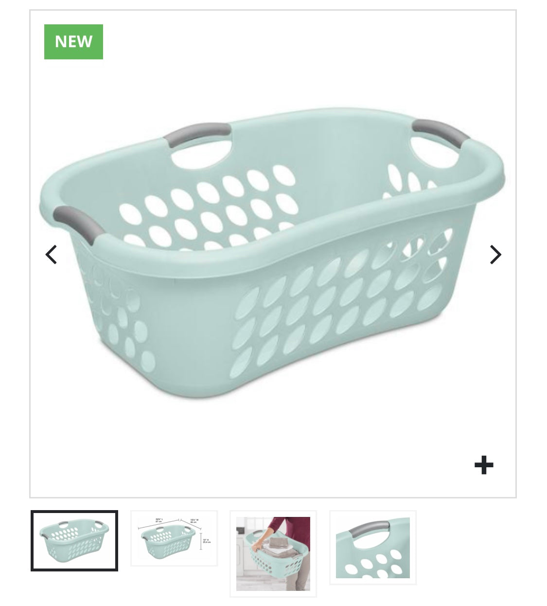 LAUNDRY BASKET-HIPHUG-1.25 bsh MINT