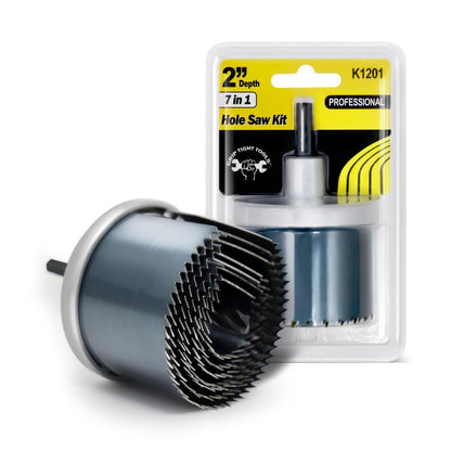 ￼Hole saw kit 7 in1 2”