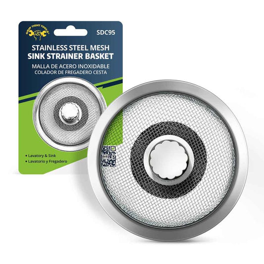 Stainless steel mesh sink strainer basket