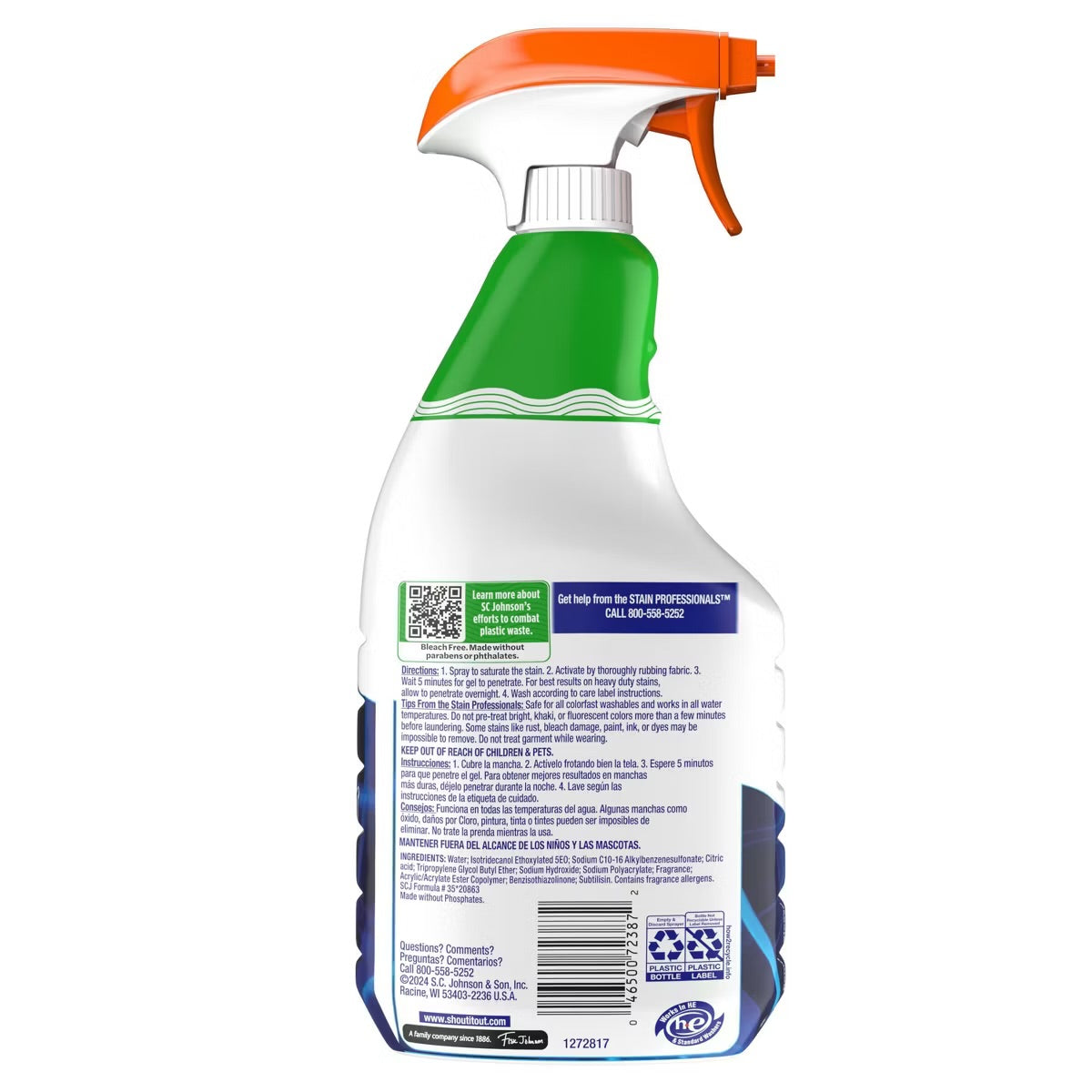 Shout Advanced Action spray