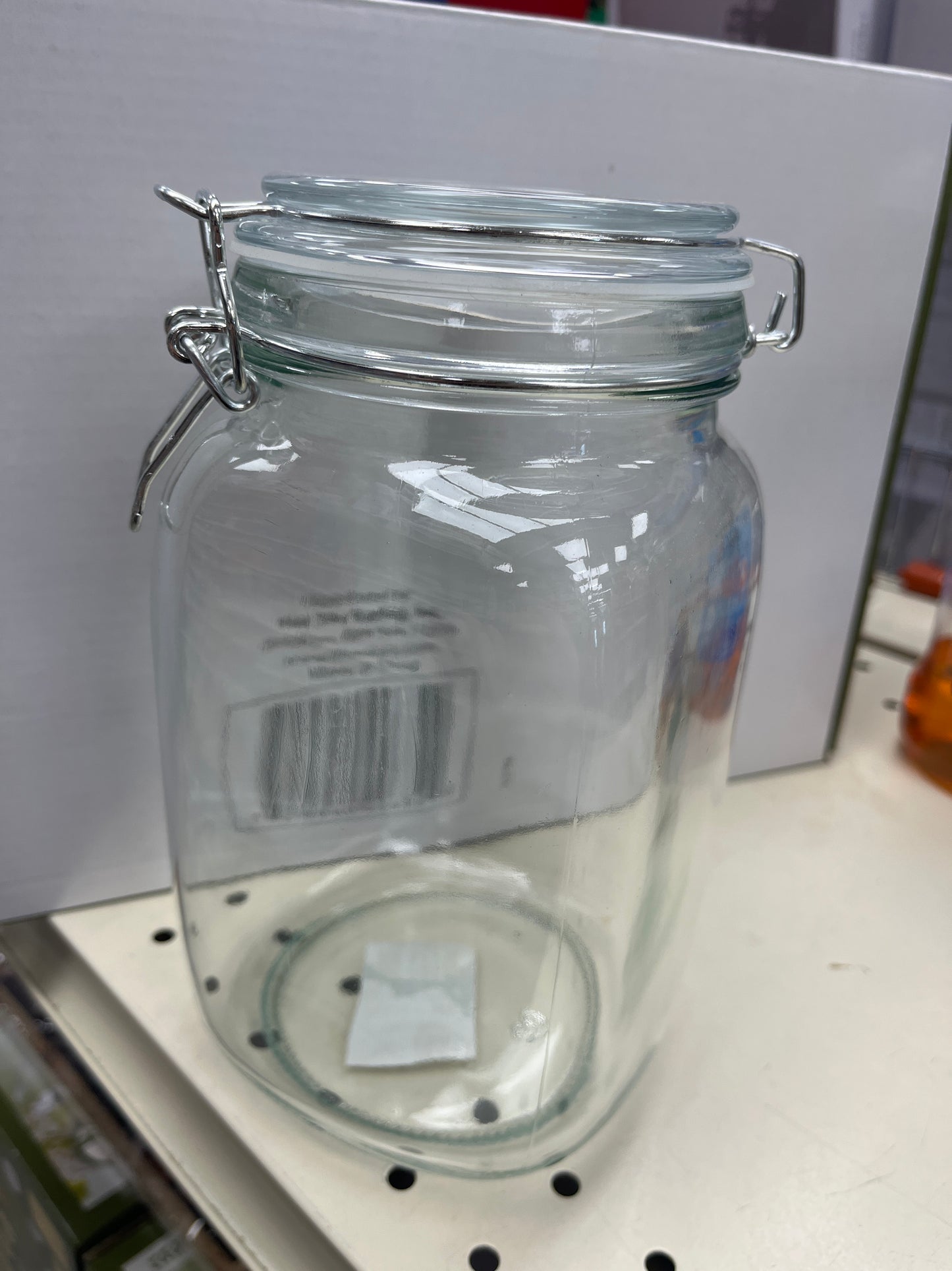 Square Glass Jar 1L