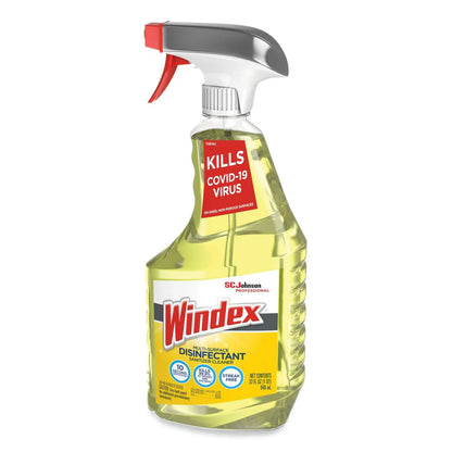 Windex Pro Multi Surface Cleaner Disinfect Trigger - 32oz