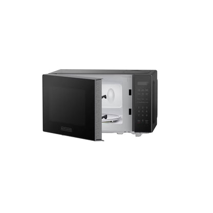BLACK+DECKER EM031MFF–X2 ￼Digital Microwave Oven with Turntable Push-Button Door, Child Safety Lock, 1000W, 1.1cu.ft, Black 1.1 Cu.ft
