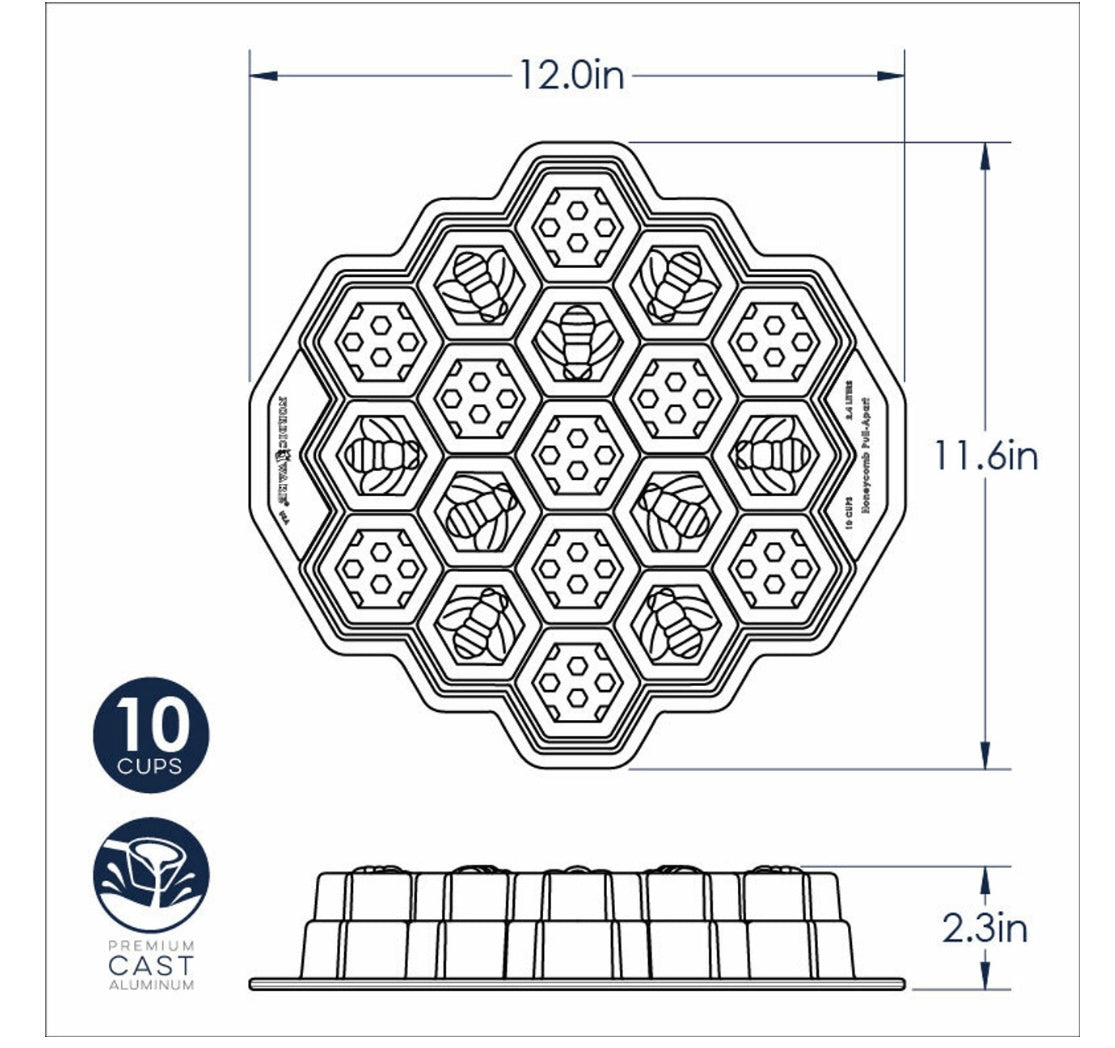 Honeycomb Pull-Apart Pan