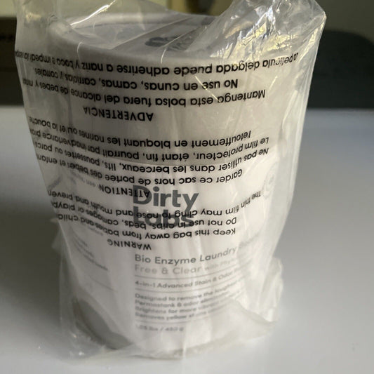 Dirty, labs, bio laundry detergent